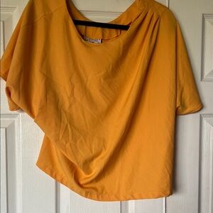 Vibrant Orange Women's Crop Top